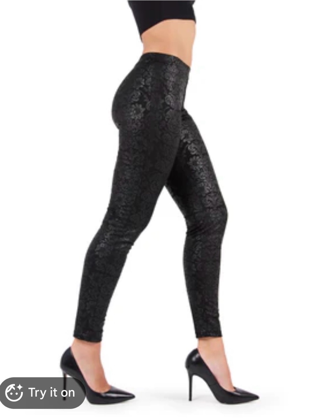 NWT olive and oak XL glossy leggings 1857